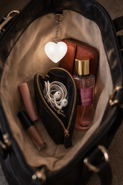 Love Heart Handbag Light LED